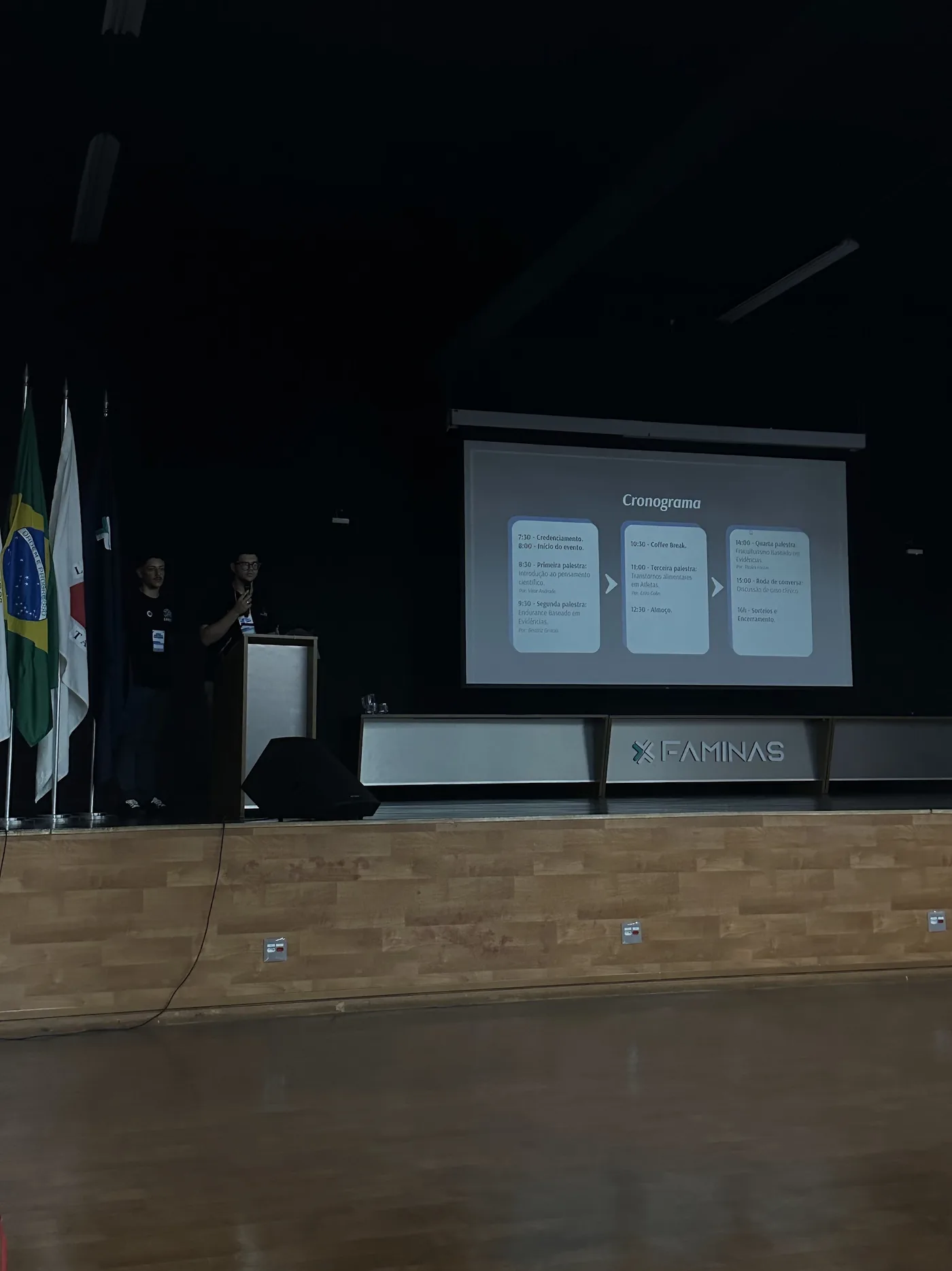 Apresentação do Simpósio de Nutrição Esportiva Baseada em Evidências, 2025